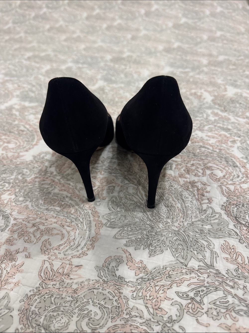 Gianvito Rossi Black Pointed Toe Pumps - Picture 8 of 12